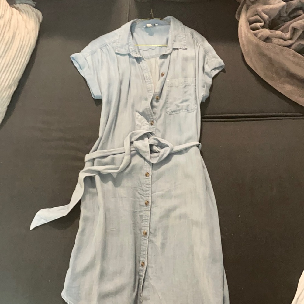 Denim dress